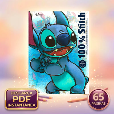 Libros Colorear - Coloriages mysteres - 100% Stitch