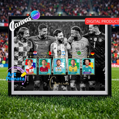 Legend Gracias World Cup 2026 - Canvas & Png