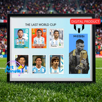 Lionel Messi Template World Cup 2026 (Canvas & Png)