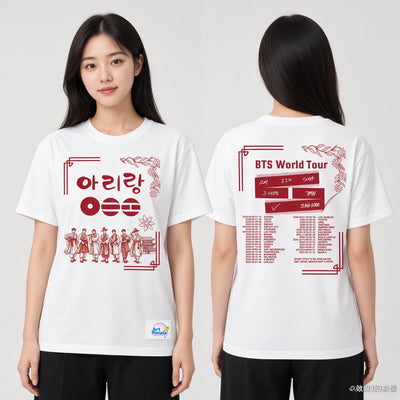 Plantilla BTS Arirang concierto- 2 diseños