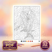 Libros Colorear - Coloriages mysteres - Spiderman