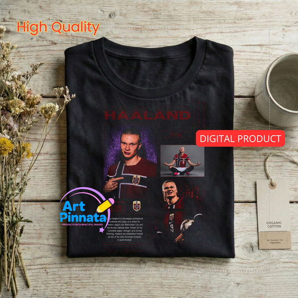 Haaland - Halftones - DTF/DTG/Sublimation PNG