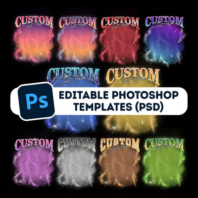 Custom Bootleg Rap Tee Editable Photoshop PSD Files