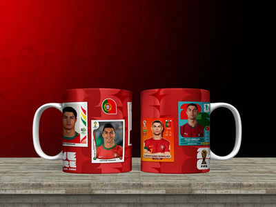 World Cup Templates Cristiano Ronaldo Cup Mugs