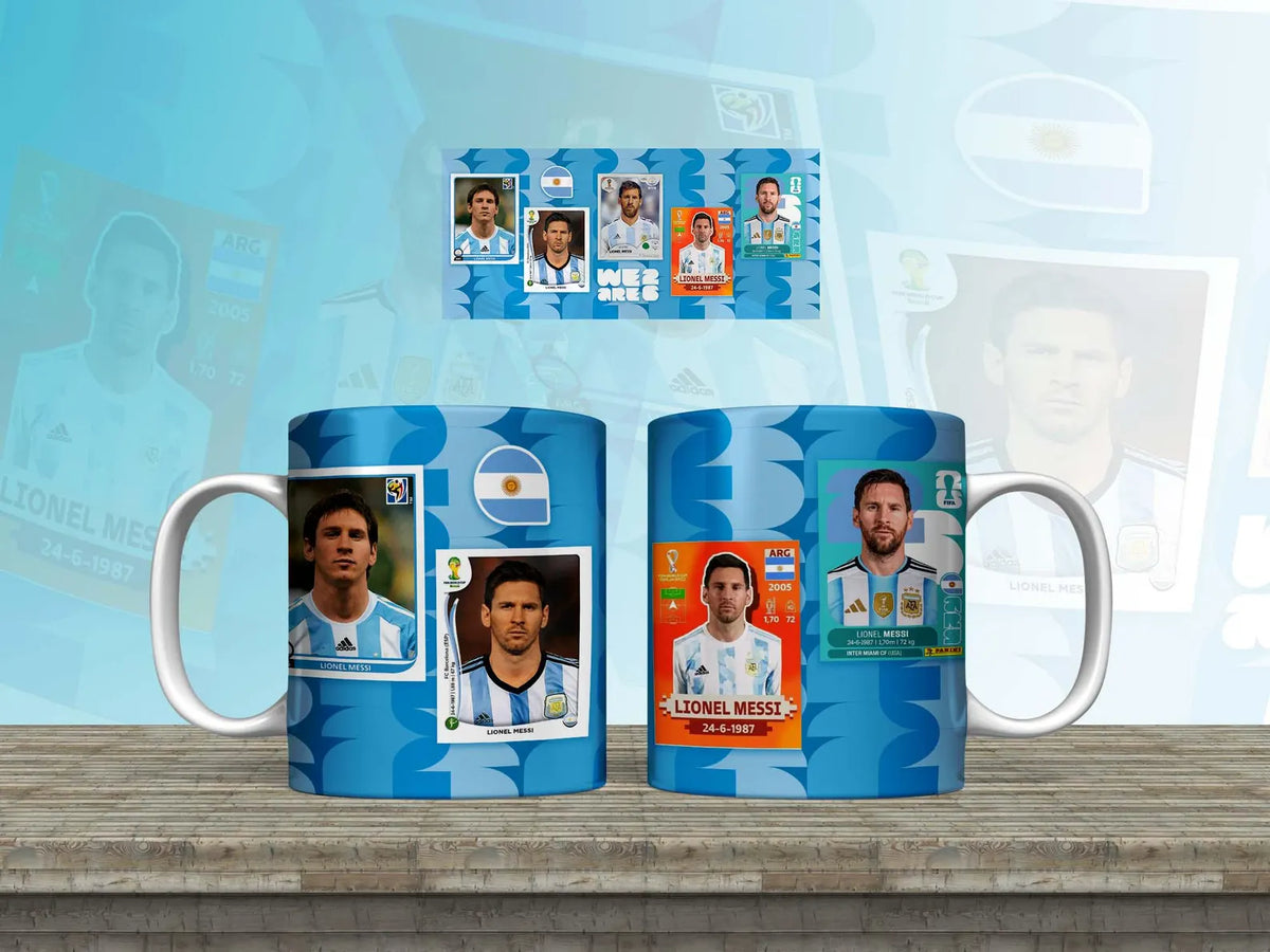 World Cup Templates Lionel Messi Cup Mugs