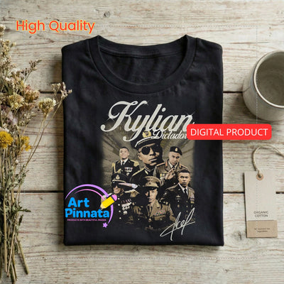 Kylian Dictador / Halftone/ DTF-DTG-SUBLIMATION / PNG