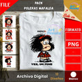 Mega Pack Mafalda - 12 diseños